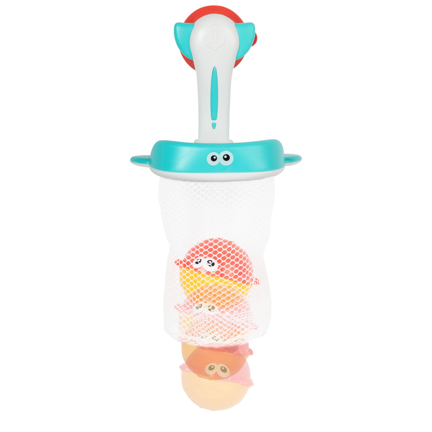 Juguete de baño con cesta 