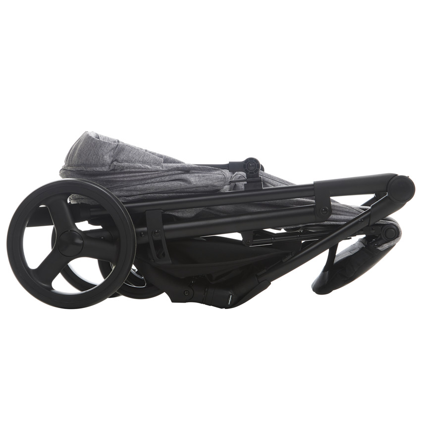 Cochecito dúo Essential con silla de coche i-Size negro/gris 