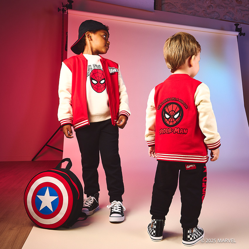 Mochila escudo Capitán América Marvel para niño 