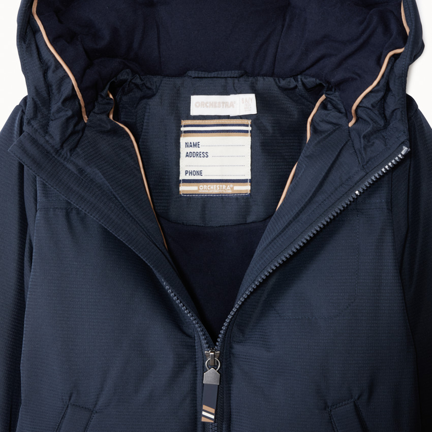 Cortavientos acolchado en ripstop para niño 