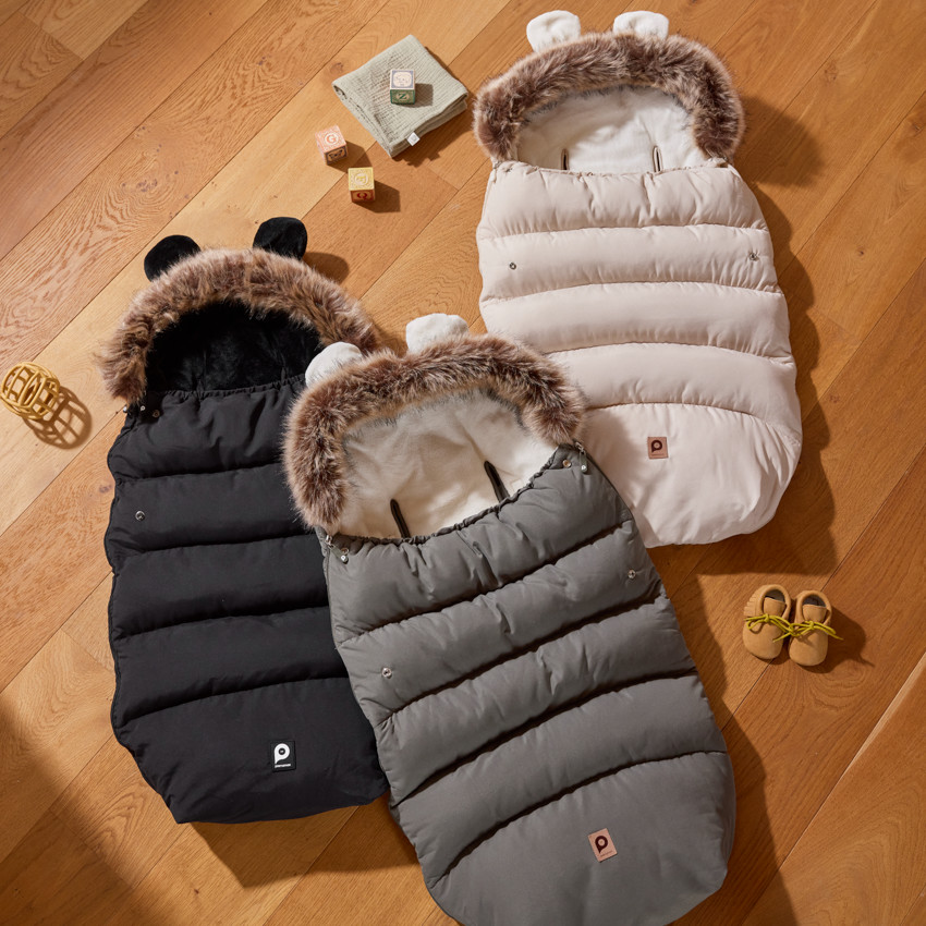 Saco universal caliente forrado en sherpa Nours negro 
