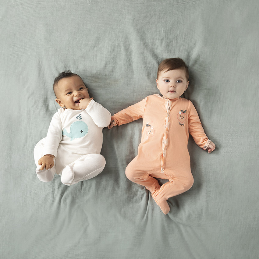 Pack 2 peleles motivo ballena 