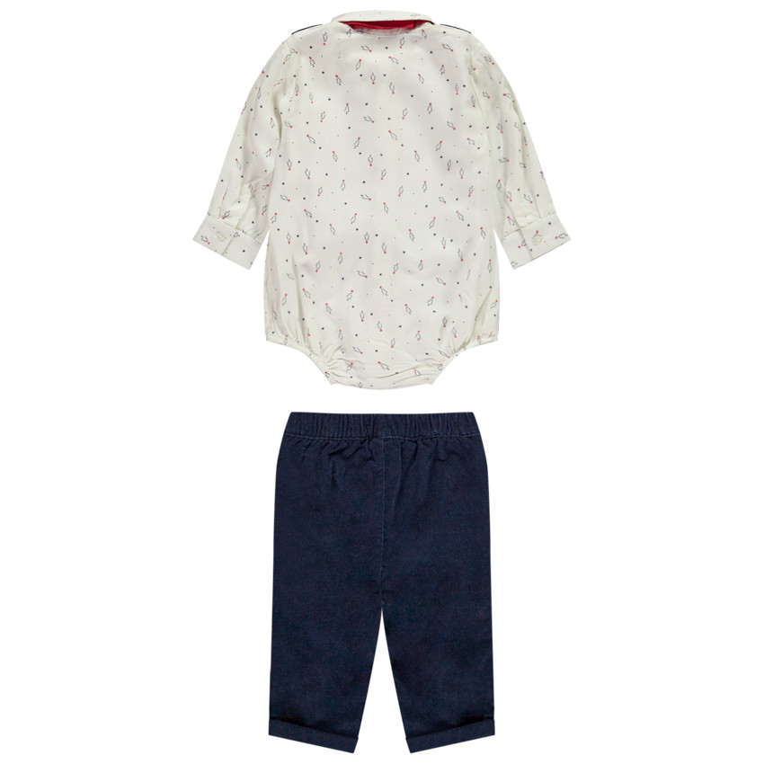 Ensemble 2 pièces de fête pour bébé garçon 