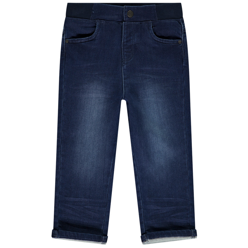 Jean recto con cintura elastica para bebe nino Orchestra