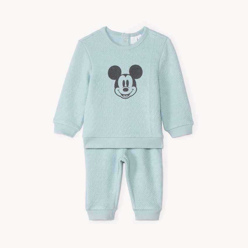 Conjunto de chándal Mickey Disney en jacquard para bebé niño 