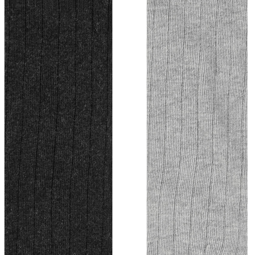 Pack de 2 leotardos gruesos para niña 