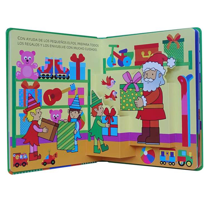 Libro pop-up Papá Noel +3 años 