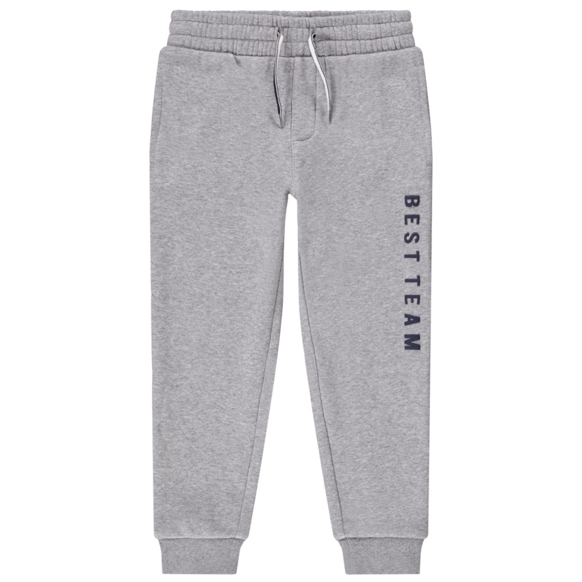 Pantalón jogging estampado forrado en sherpa para niño 