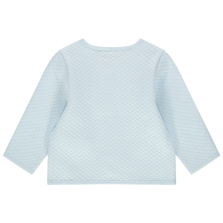 Chaqueta con croisillons y inscripcion estampado  Additional Chaqueta con croisillons y inscripcion estampado