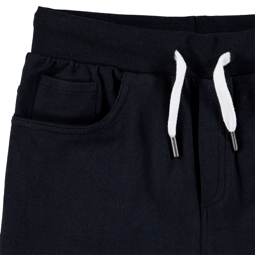 Júnior - Conjunto de playa con camiseta con capucha y bermudas lisas 