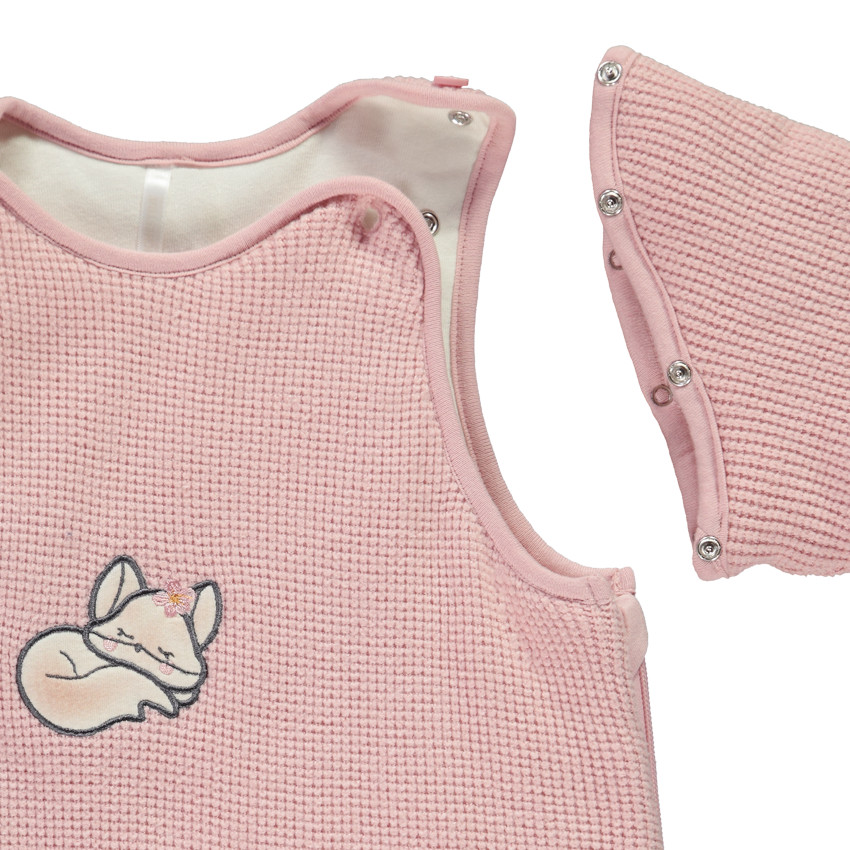 Gigoteuse TOG 4 con mangas removibles en malla perlada para niña 