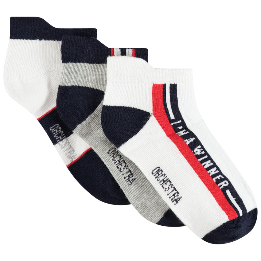 Pack de 3 pares de calcetines cortos  Additional Pack de 3 pares de calcetines cortos