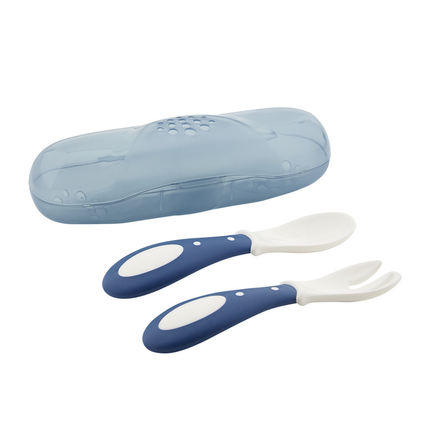 Lote de 2 cubiertos Yummix Azul 