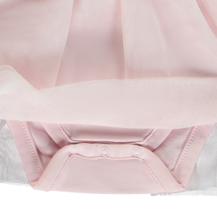 Vestido body de manga larga con estampado fantasía para bebé niña  Additional Vestido body de manga larga con estampado fantasía para bebé niña