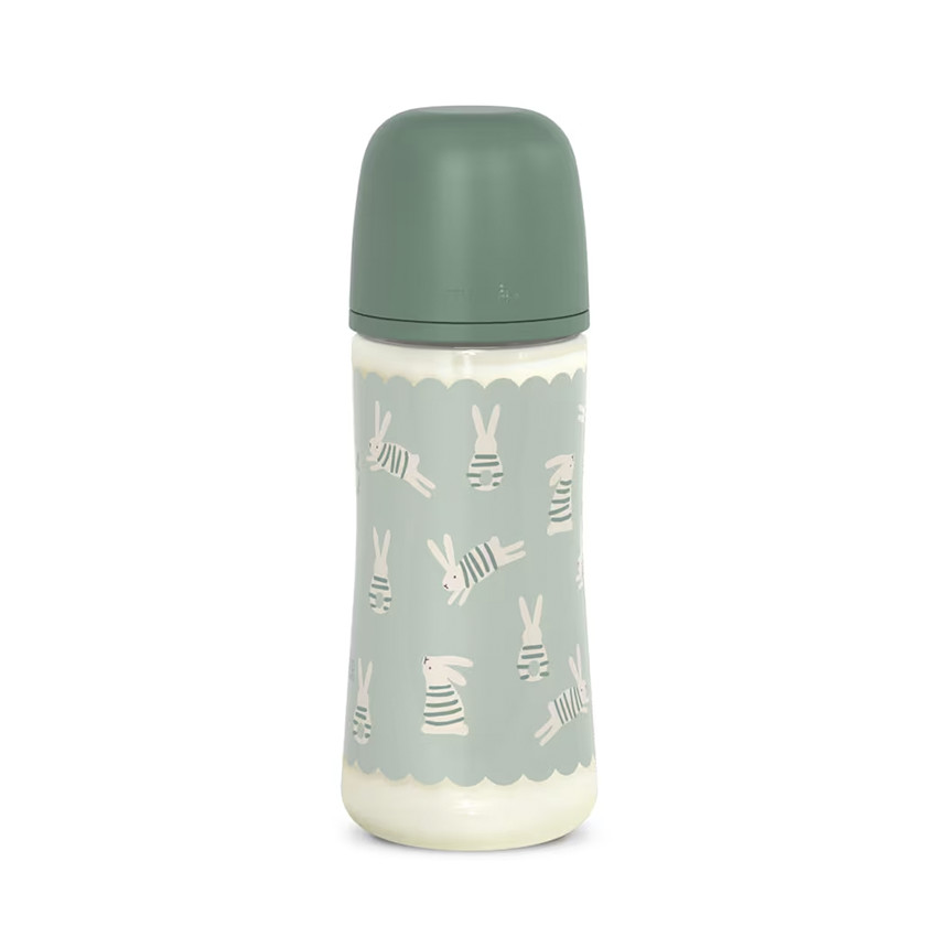 Biberón con tetina fisiológica SX PRO L 360ml Wonderland verde 