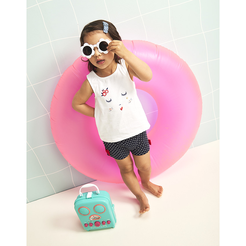 Conjunto 2 piezas de jersey para bebé niña 