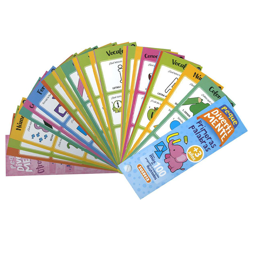 Libro de preguntas y respuestas colección Diverti mente (título aleatorio) +3/4 años 