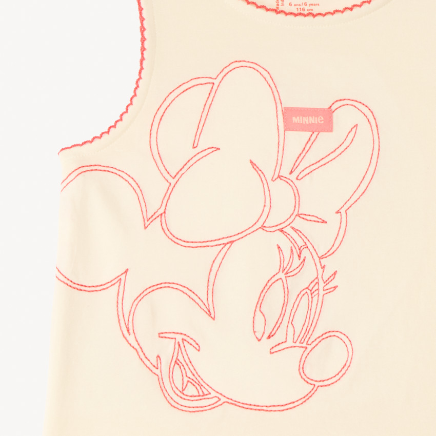 Camiseta sin mangas Minnie Disney para niña bebé 