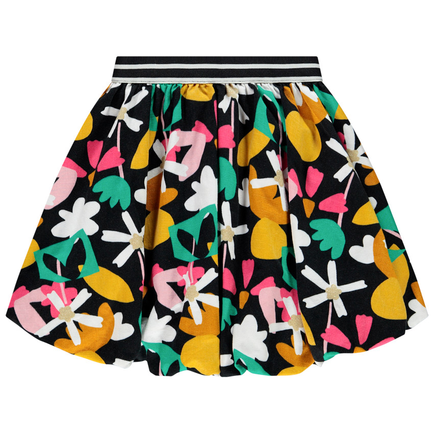 Falda corta estampado floral  Additional Falda corta estampado floral