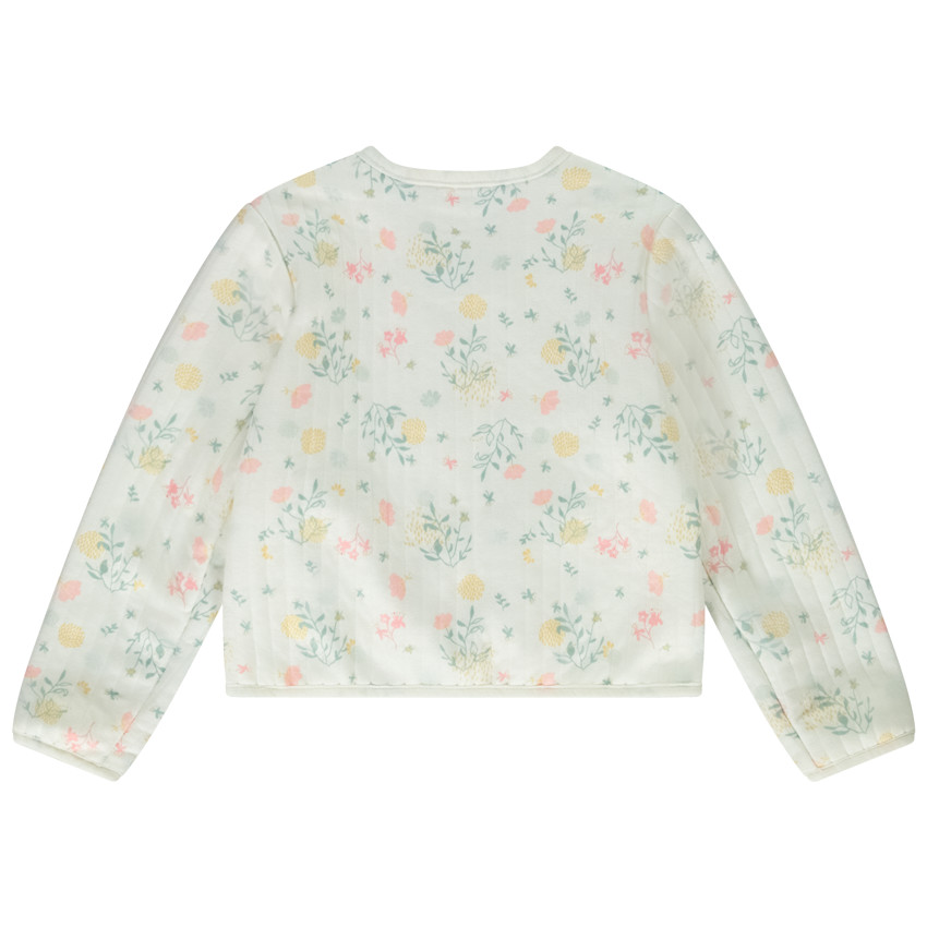 Veste acolchada estampado floral para niña  Additional Veste acolchada estampado floral para niña