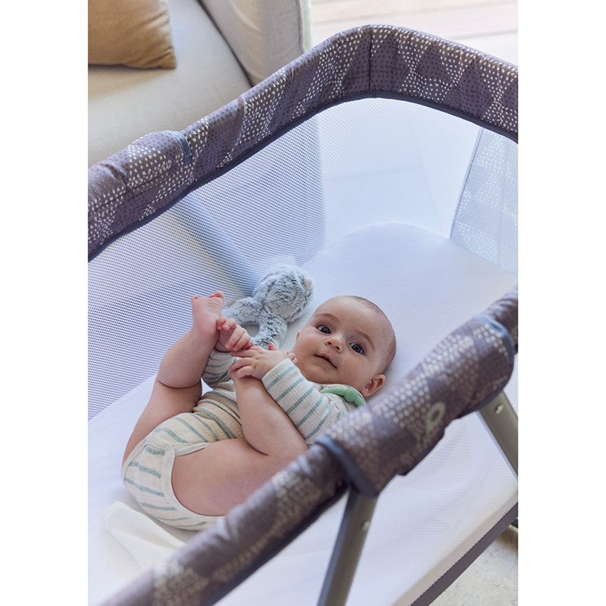 Cuna Dreamydoo con mosquitera gris 