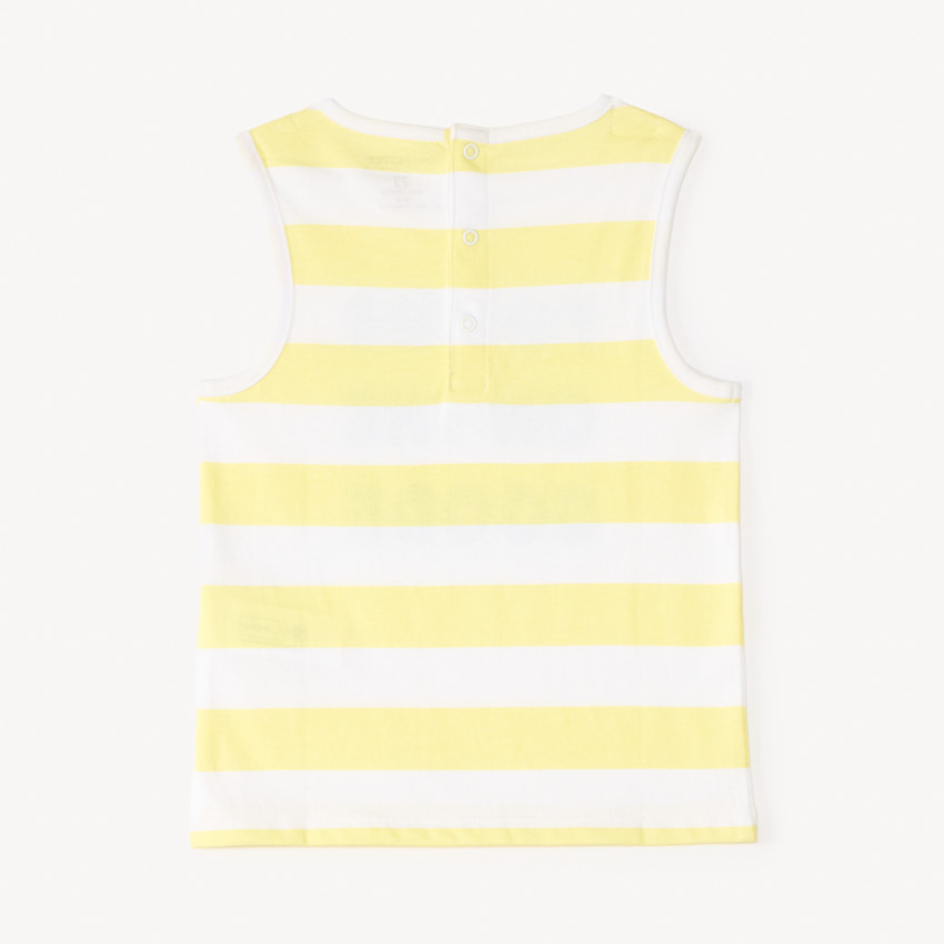 Lote de 5 camisetas sin mangas de algodón fancy para bebé niño 