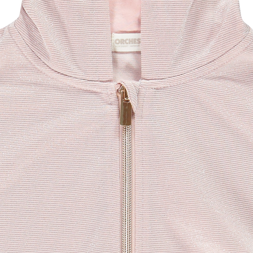 Chaqueta felpa con capucha 