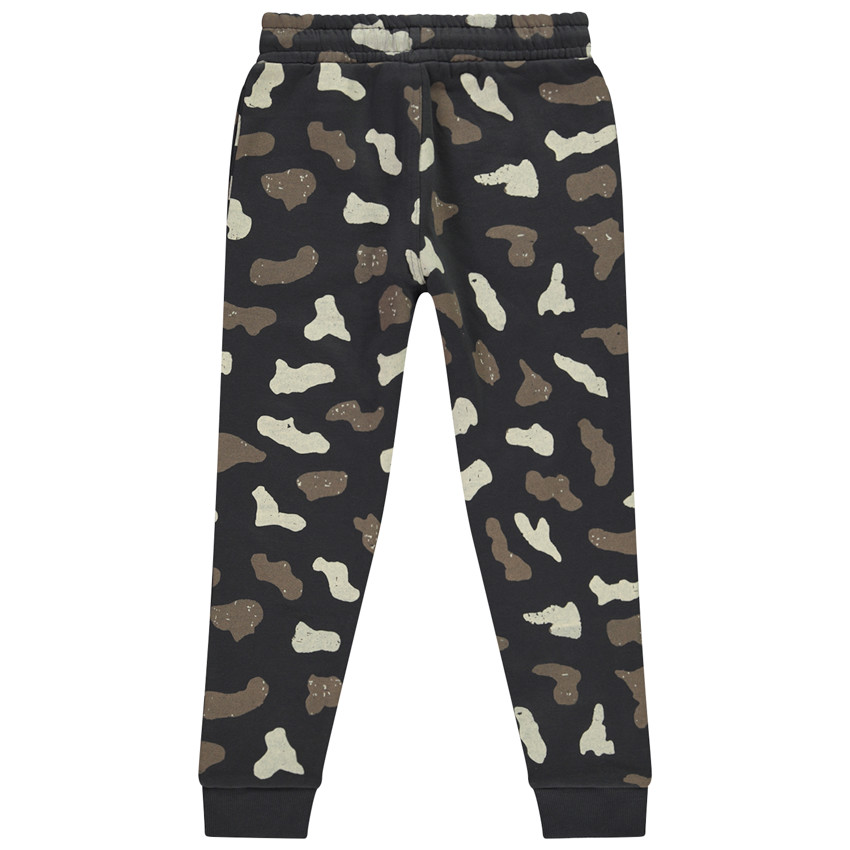 Pantalón jogging de felpa estampado para niño 
