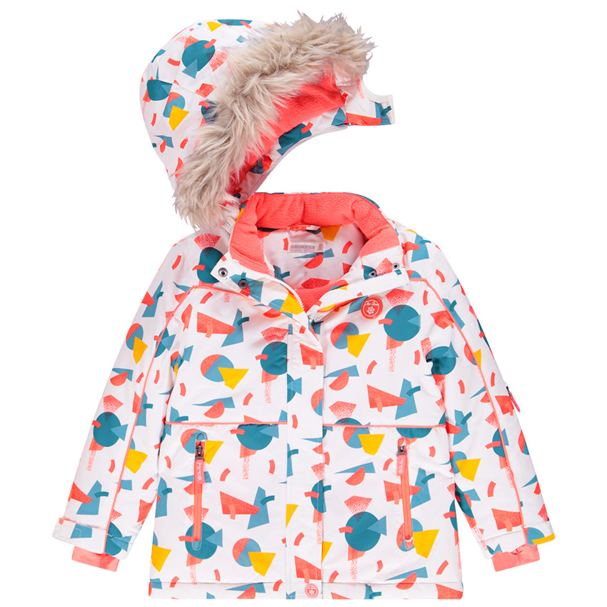 Chaqueta esquí motivo gráfico 