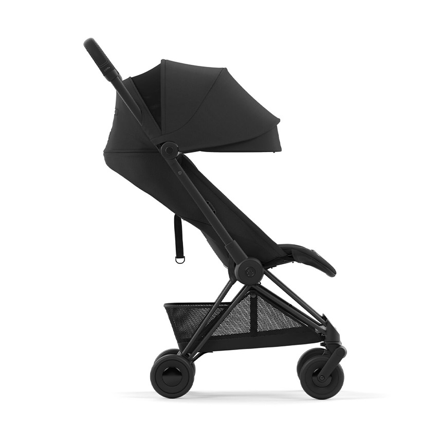 Poussette ultra-compacte Coya matt black/sepia black 