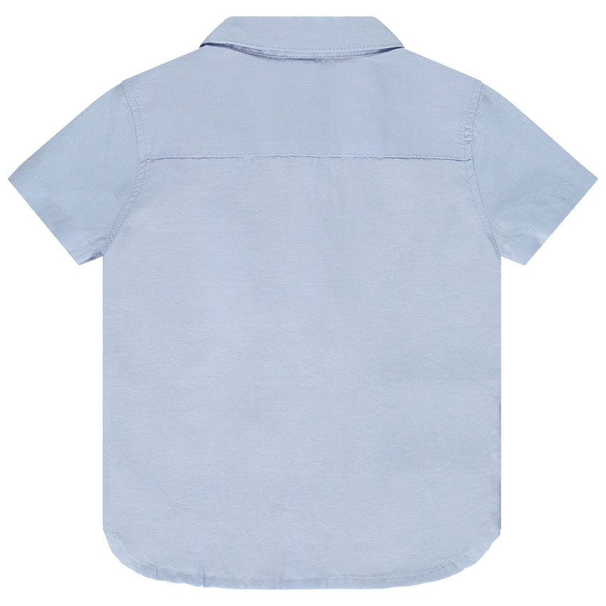 Camisa manga corta lisa para bebé niño  Additional Camisa manga corta lisa para bebé niño
