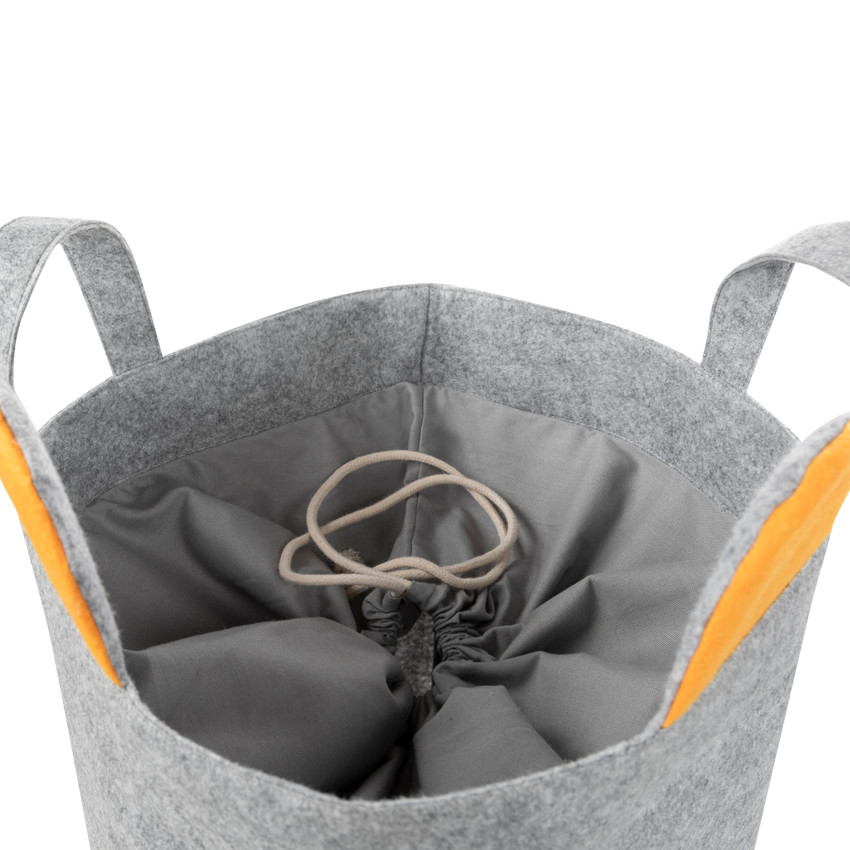 Cesta de almacenamiento en fieltro 