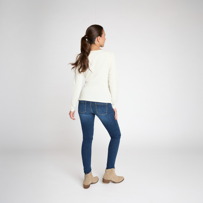 Camiseta premamá de manga larga con estampado Love Club 