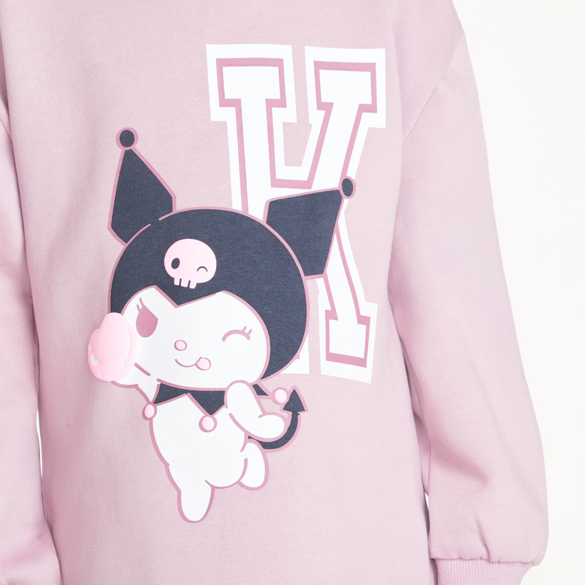 Ropa de estilo sudadera para niña Kuromi Hello Kitty 