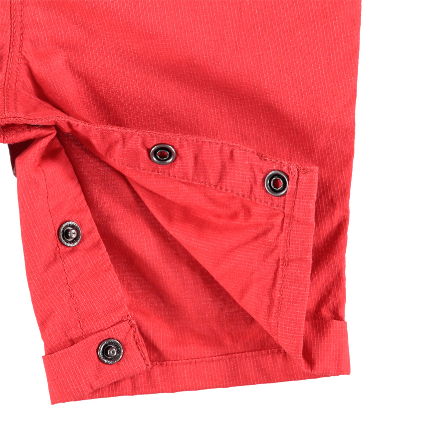 Conjunto camisa mangas cortas de rayas y Peto rouge  Additional Conjunto camisa mangas cortas de rayas y Peto rouge