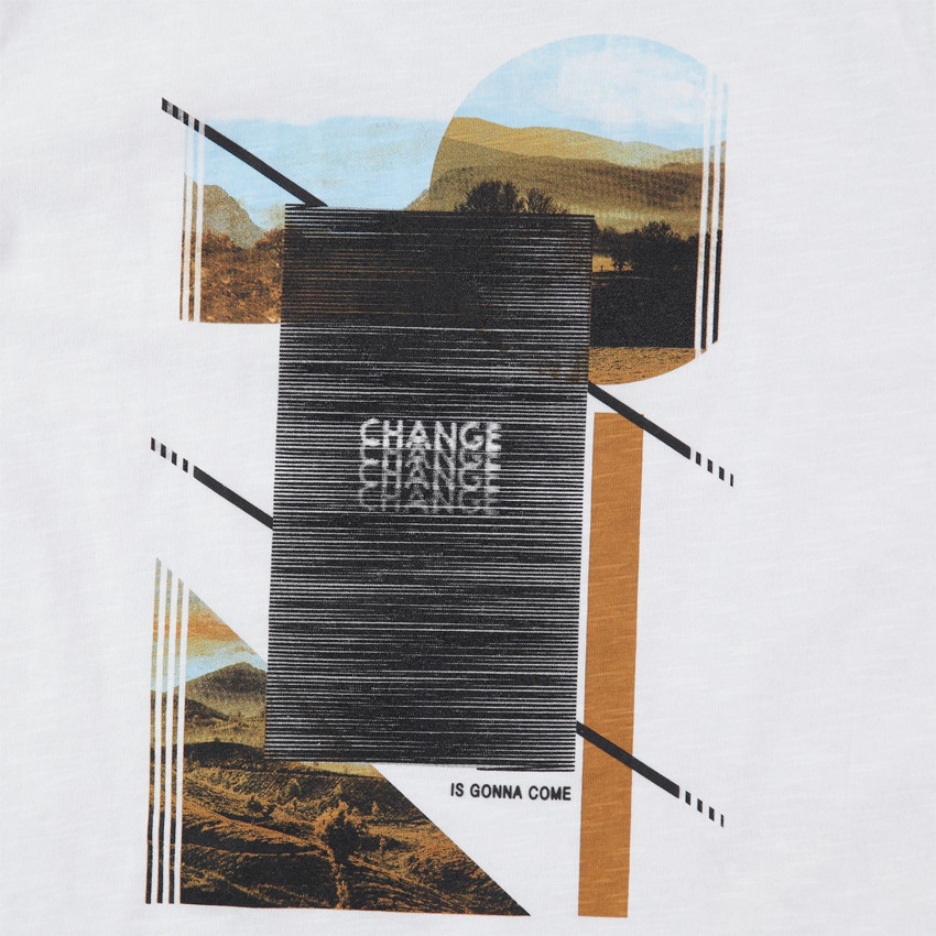 Júnior - Camiseta de manga corta de punto con paisaje estampado  Additional Júnior - Camiseta de manga corta de punto con paisaje estampado