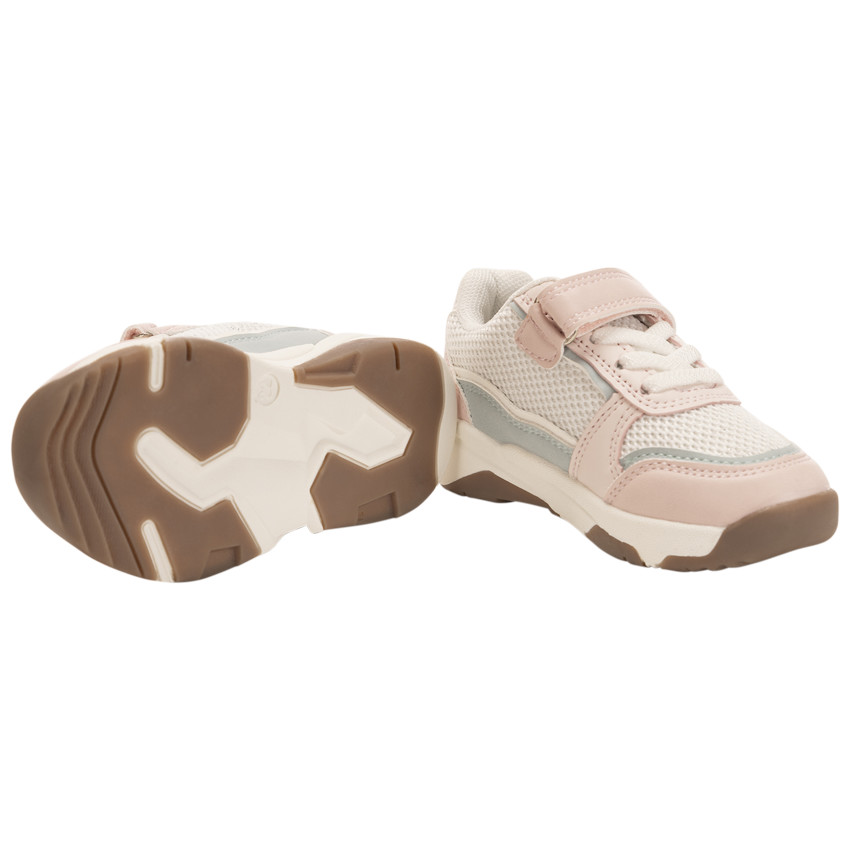 Zapatillas deportivas de malla con apliques para bebé niña 