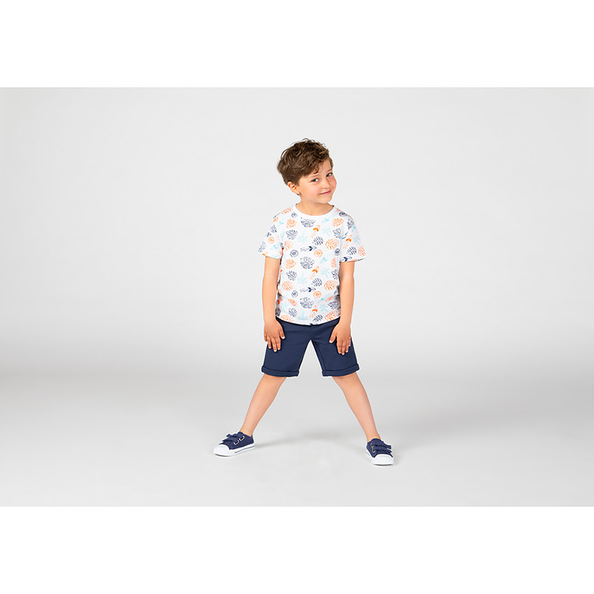 Conjunto camiseta manga corta + bermudas 