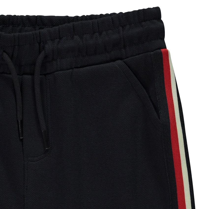 Pantalón jogging de felpa con bandas laterales para niño 