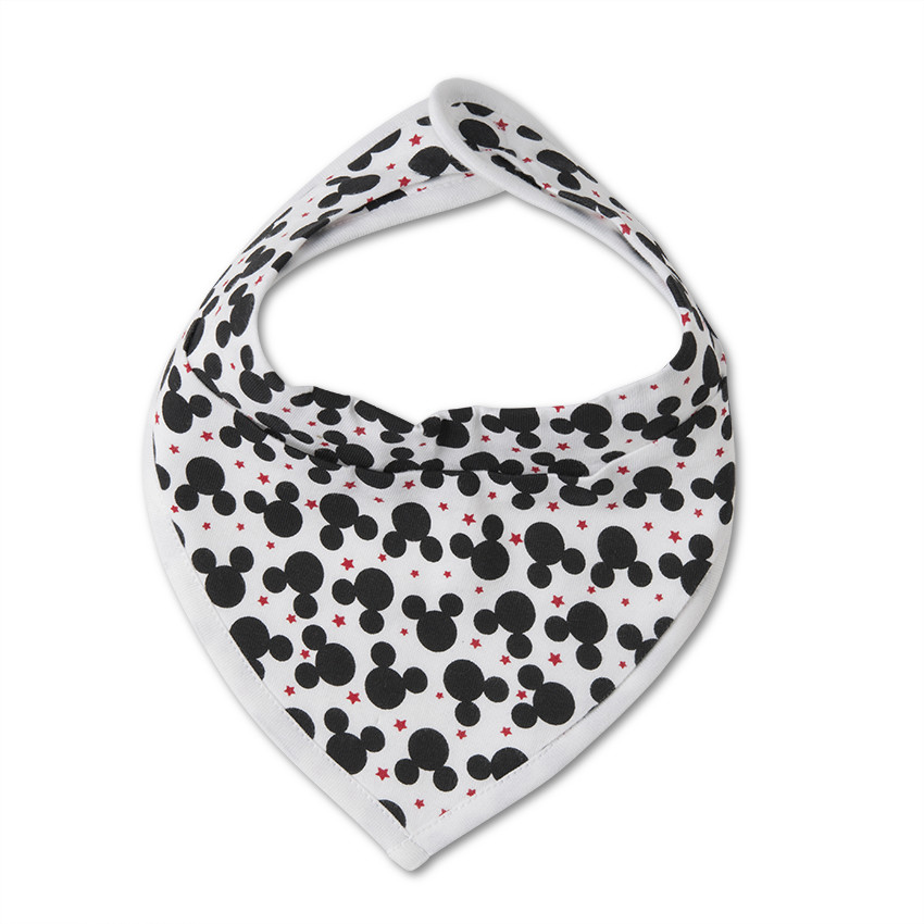 Lote de 2 babero de tejido de punto Disney con estampado Mickey  Additional Lote de 2 babero de tejido de punto Disney con estampado Mickey
