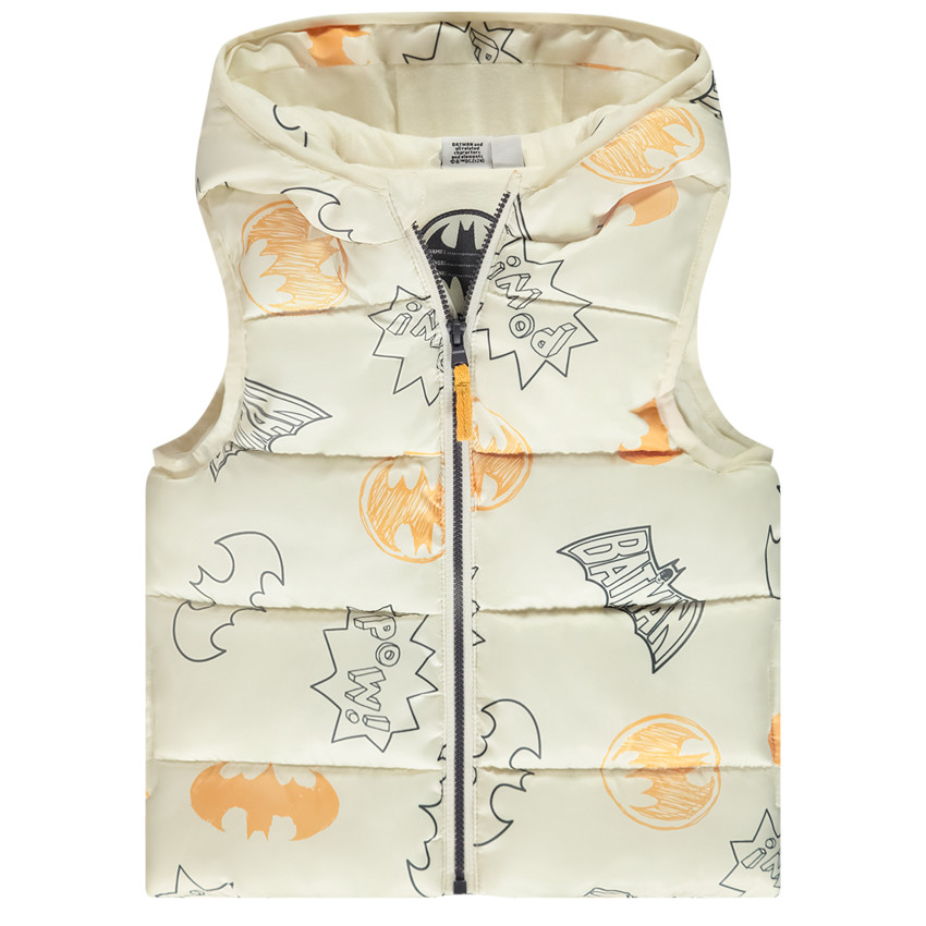 Doudoune sin mangas Batman Warner para bebé niño 