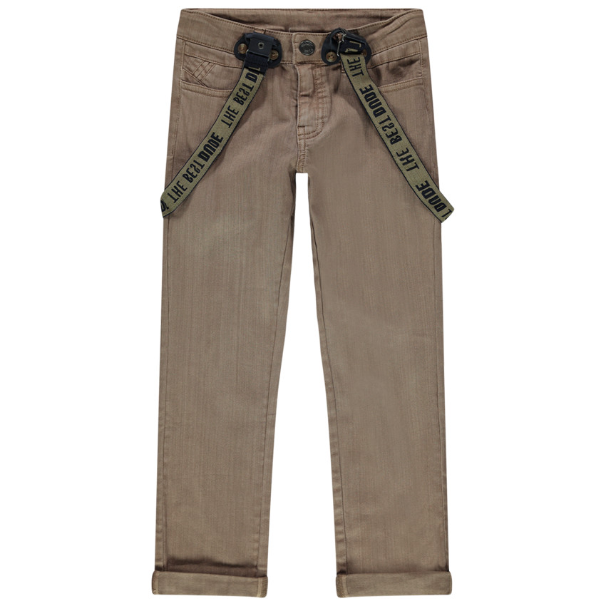 Pantalón liso con tirantes amovibles   Additional Pantalón liso con tirantes amovibles