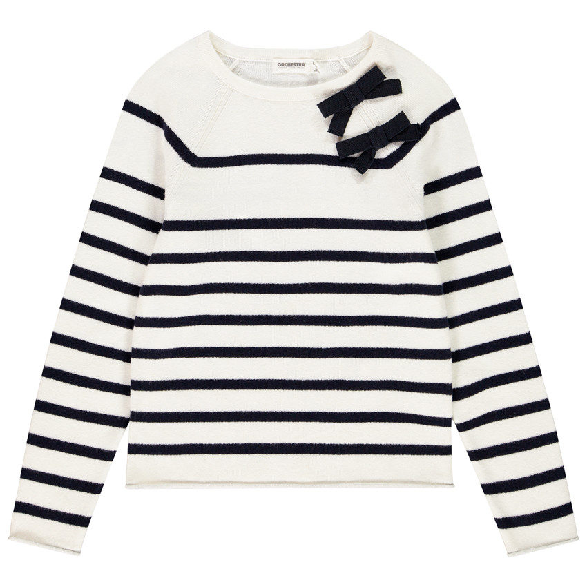 Jersey de punto estilo marinero