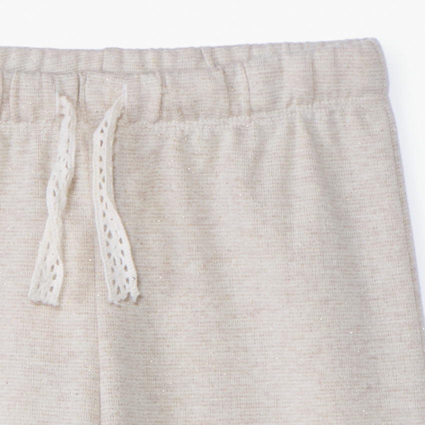 Chándal amplio y brillante para bebé niña 