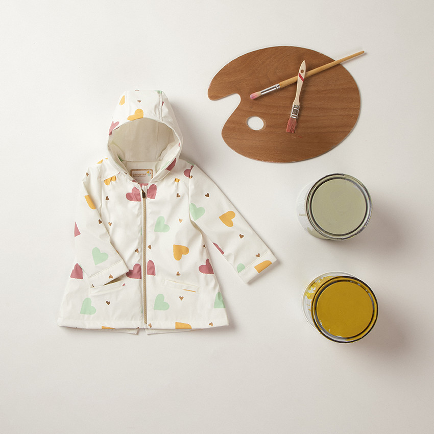 Parka goma motivo fantasía 