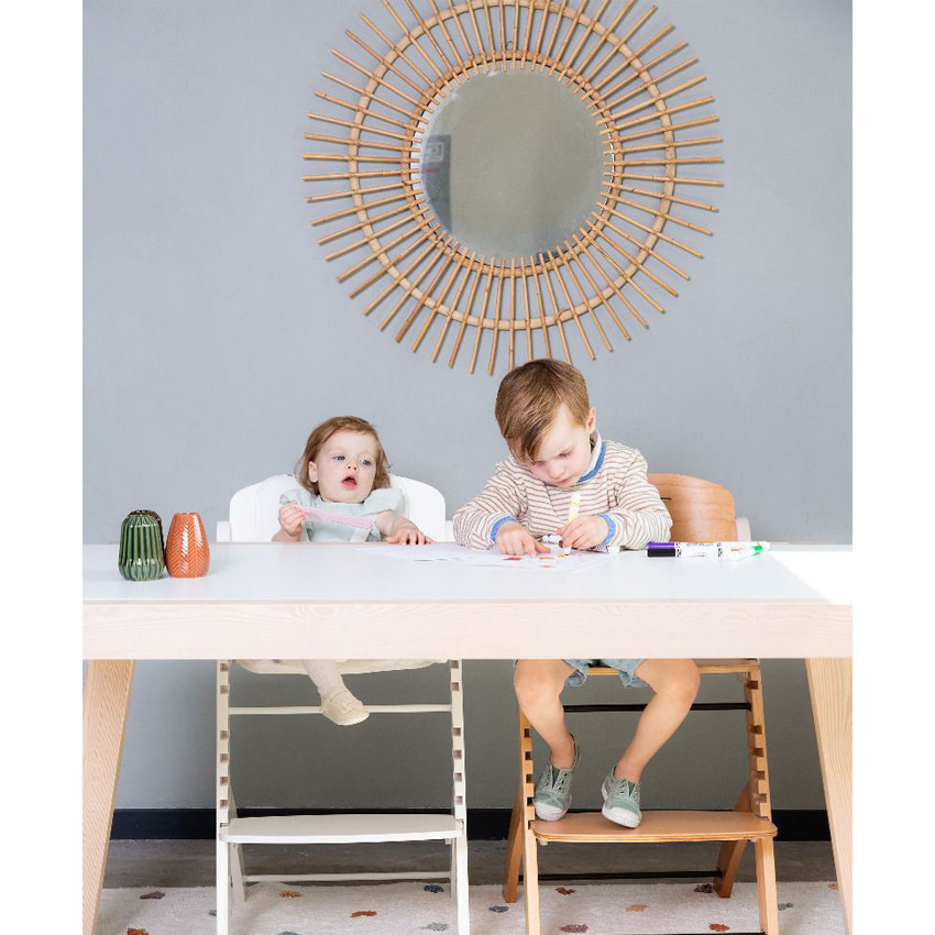 Trona evolutiva Evosit color madera natural/beige 