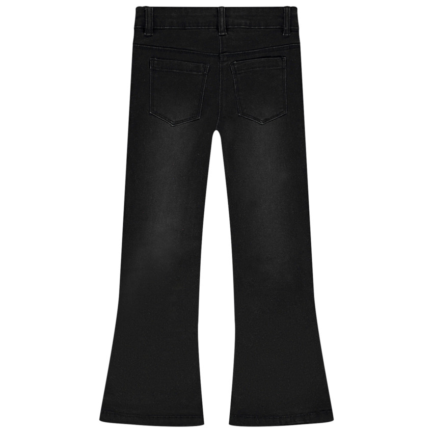 Pantalón trompeta con strass para niña 