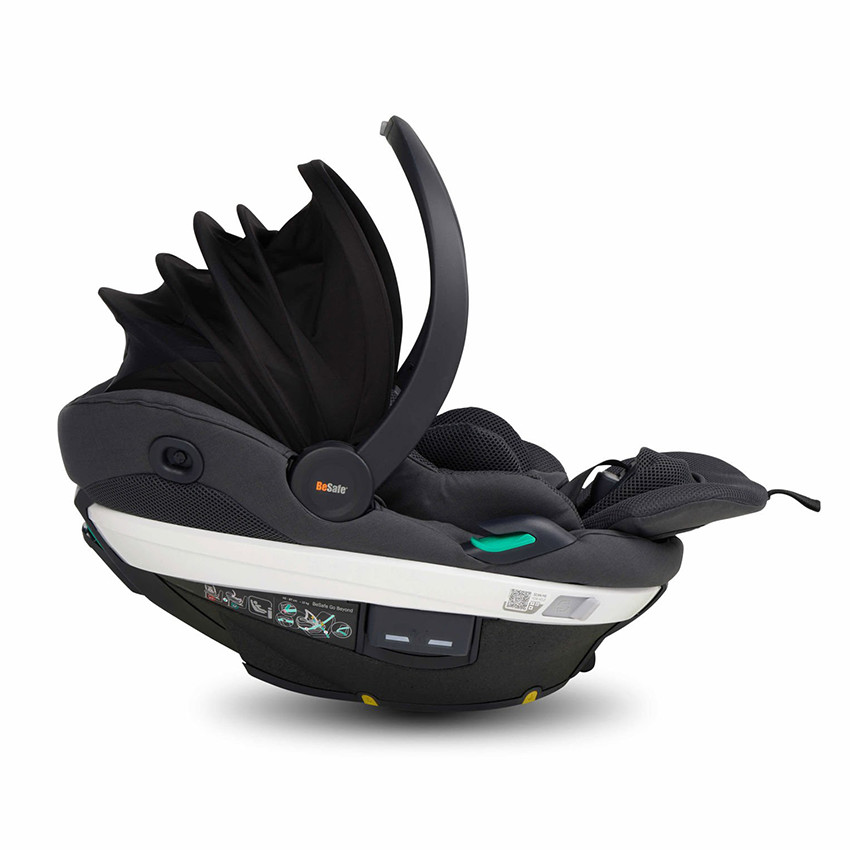 Silla de coche i-Size Bebé Go Beyond malla antracita 