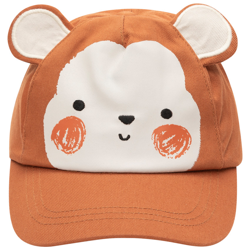 Gorra mono con orejas 