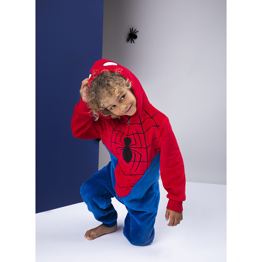 Pelele de sherpa Spiderman 